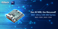 ASRock debuts NUC Ultra 100 Motherboard Series (Image source: ASRock)