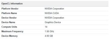 The NVIDIA GeForce GTX 1650 SUPER. (Image source: Geekbench)