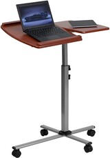 If space is limited, a laptop cart may be a viable solution. (Image via Amazon)