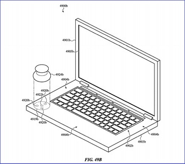 A peripheral input unit can also be attached. (Image source: USPTO)