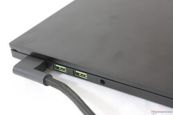 Connecting the AC adapter requires more force when compared to other laptops