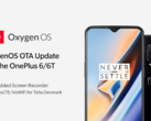 OxygenOS for the OnePlus 6 and 6T now inlcudes a screen recorder. (Source: OnePlus)