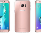 Samsung SM-G9280 Galaxy S6 Edge+ pink gold Android smartphone hits China