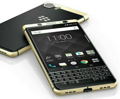 BlackBerry KEYone Special Gold Plated Edition (Source: Axion Telecom)