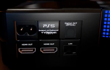 Rear connectivity. (Image source: YouTube/VR4Player.fr)