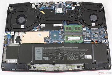 Alienware m17 w/ 90 Wh battery. The 60 Wh battery will have a 2.5-inch SATA bay