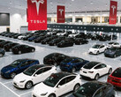 The delivery hub in Fremont (image: Tesla)