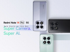 The international version of the Redmi Note 14 Pro is unchanged from its initial Chinese release. (Image source: Xiaomi)