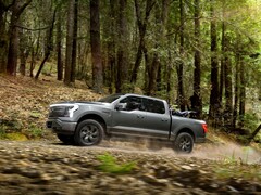 Ford&#039;s F-150 Lightning Pro features a dual-motor AWD drivetrain for off-road shenanigans. (Image source: Ford)
