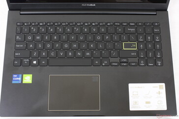 Similar key layout and font as other VivoBook laptops. Keyboard backlight comes in three brightness levels