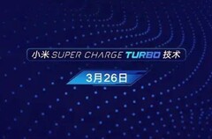 Xiaomi Super Charge Turbo technology teaser (Source: Lin Bin on Weibo)