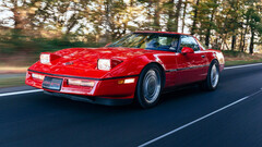 Motorola&#039;s electric Corvette was rated at 428HP theoretical output (image: Chevrolet)