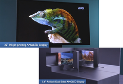 As far as large OLED panels are concerned, AUO could become a serious competitor for LG in the near future. (Image Source: AUO)