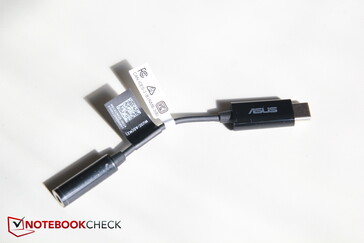 Audio jack to USB-C adapter