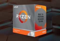 The AMD Ryzen 9 3900XT has a base clock of 3.8 GHz. (Image source: AMD)