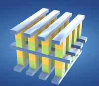The storage structure of 3D XPoint (illustration, image: Intel)