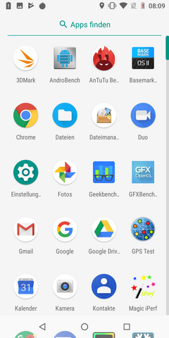 CUBOT R11: App drawer and preinstalled apps