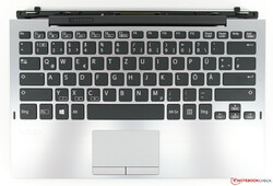 A look at the VAIO A12’s keyboard dock