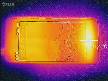 Heat-map front side