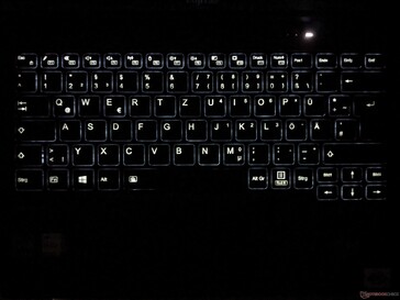 Fujitsu LifeBook U7311 - Keyboard backlight