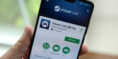 The Steam Link (BETA) app has already been downloaded over 100,000 times from the Google Play Store. (Source: 9to5Google)