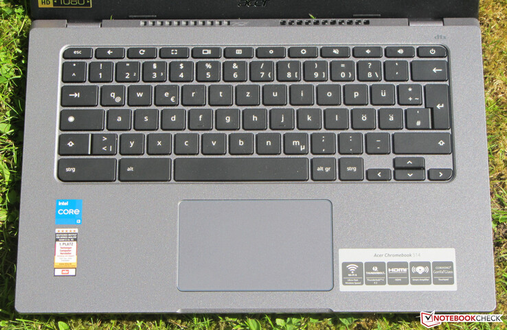 Chromebook 514 - Input devices