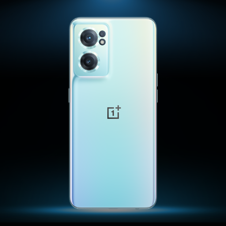 The OnePlus Nord CE 2 in its new Bahama Blue shade. (Source: OnePlus via Twitter)