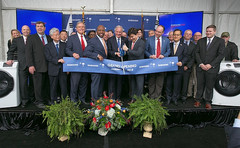 Samsung Newberry County manufacturing plant opening ceremony (Source: Samsung Newsroom US)