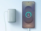 Anker’s Nano Power Bank (10K, 45W, Built-In Retractable USB-C Cable) is now available in green (pictured). (Image source: Anker)