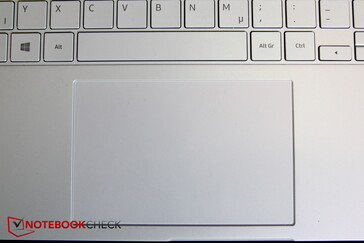 The touchpad ...