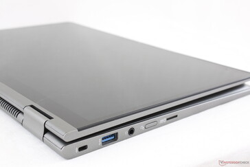 One of the easier 14-inch laptops to use as a convertible because of the low weight