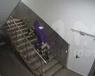 Surveillance cameras caught the warehouse employees stealing a bunch of expensive Nvidia RTX 3070 Ti GPUs (Image: Mash)