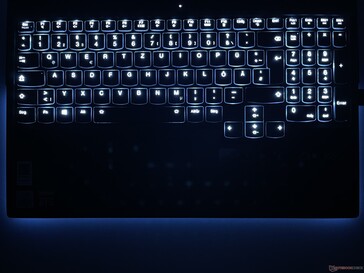 Legion 7 - keyboard illumination