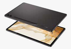 The Galaxy Tab S9 FE Plus will be about the same size as the Galaxy Tab S7 FE. (Image source: @OnLeaks & WolfofTablet)