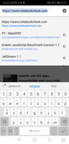 Keyboard portrait mode