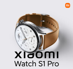 The Xiaomi Watch S1 Pro will debut in China. (Image source: Xiaomi)