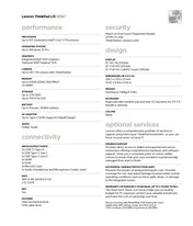 Lenovo ThinkPad L15 (Intel) specifications