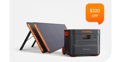 Get up to US$ 863 off a brand-new Jackery Solar Generator package 2 The Explorer 3000 Pro package. (Source: Jackery)