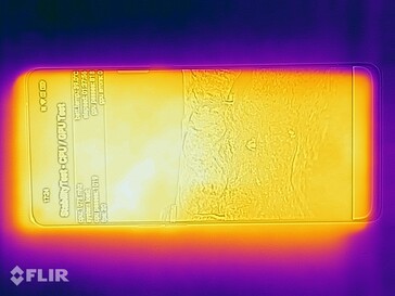 Thermal image - top side