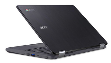 Acer Chromebook Spin 11 (R751T) rugged convertible in notebook mode