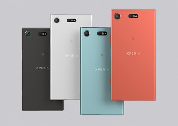 Sony Xperia XZ1 Compact color options. (Source: Sony)
