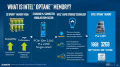 Intel&#039;s Optane Memory is coming to consumer markets in bite-size capacities. (Photo source: Intel)