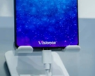 The new Visionox display. (Source: Digital Chat Station via Weibo)