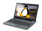 Linux is exiting beta on Chrome OS. (Image via Acer w/ edits)