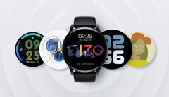 The DIZO Watch R has a round AMOLED display that measures 1.3-inches across. (Image source: Realme)