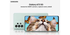 The Galaxy A73. (Source: Samsung)