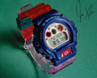 The new Casio G-Shock x Jae Tips DW-6900 collab watch, pictured. (Image source: JaeTips via Instagram)