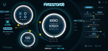 Zotac FireStorm - GPU functions
