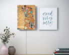 IKEA has launched several new panels for the SYMFONISK picture frame with Wi-Fi speaker, including Gustav Klimt's The Tree of Life. (Image source: IKEA)