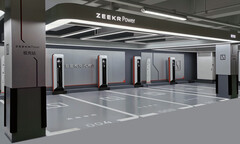 VREMT&#039;s charging stations could be upgraded to 600 kW (image: Zeekr)